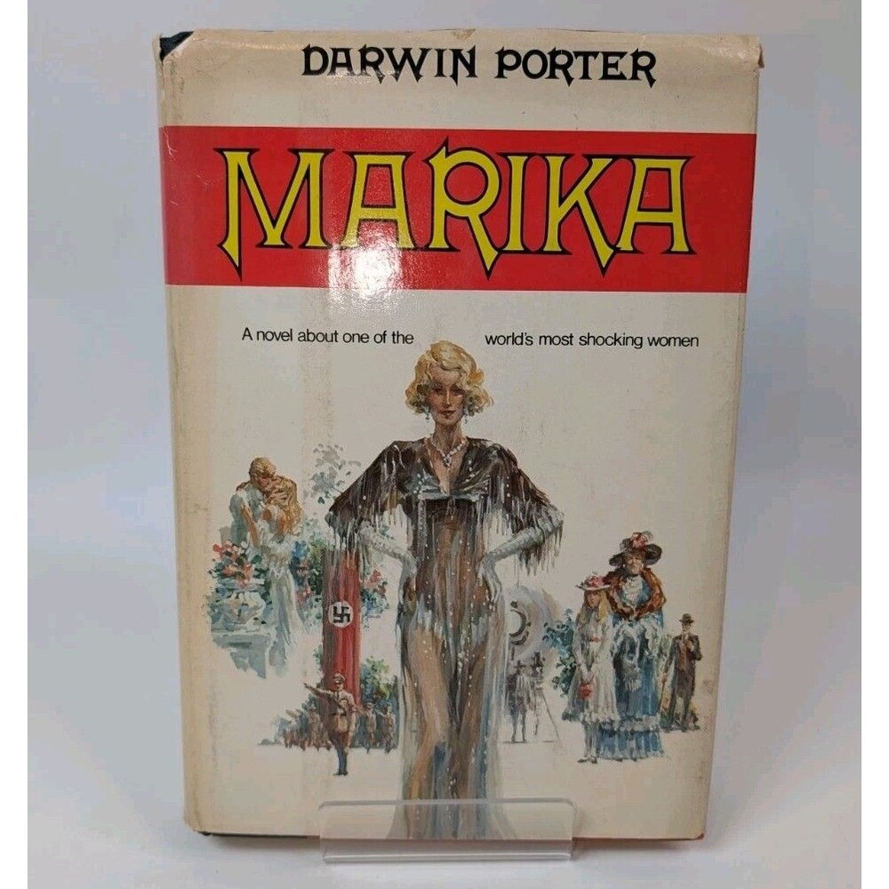 Marika By Darwin Porter 1977 HCDJ ISBN 0877951756 Arbor House 1st Edition